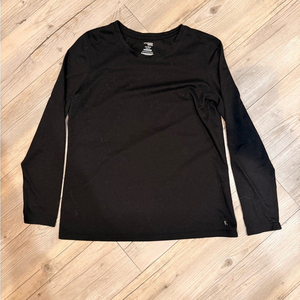 Danskin Now Men's Black Long Sleeve Tee
